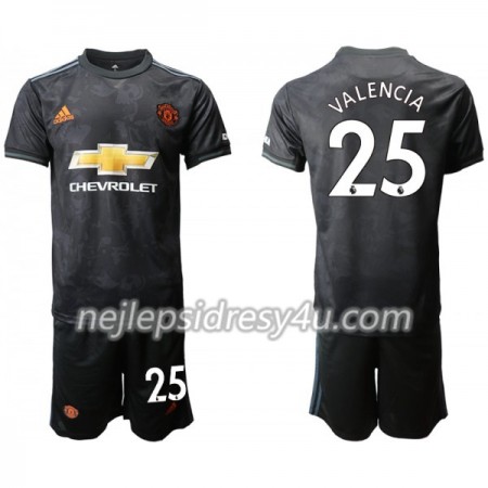 Fotbalový Dres Manchester United VALENCIA 25 Dětské Alternativní 2019/20